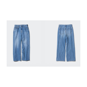 Quần Jeans Ống Suông Dáng Rộng