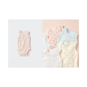Bộ Bodysuit Cotton Vải Mắt Lưới